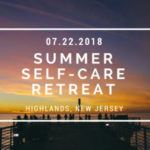 summer self-care retreat fb event cover