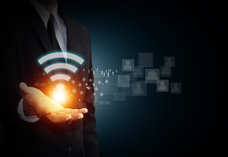 wifi-hand-businessman
