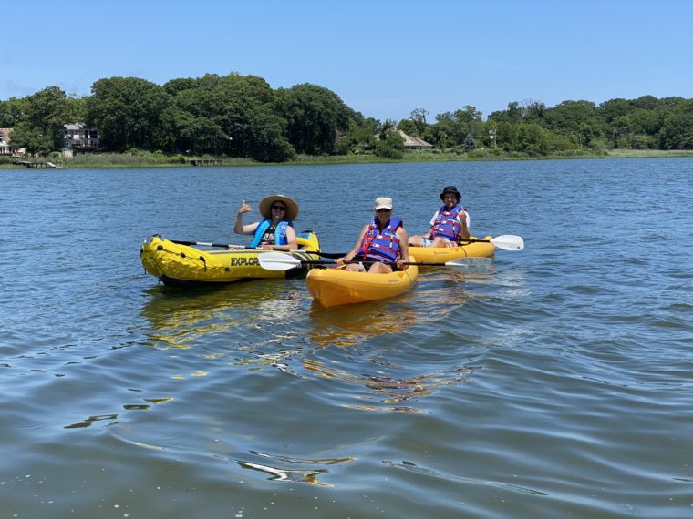 Kayak in Shar River