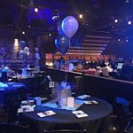 Tables at event