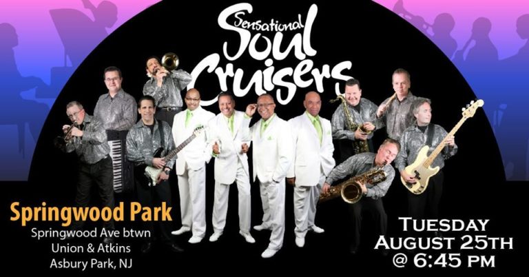 Soul Cruisers Free Concert in Asbury Park
