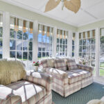Front porch w_ ceramic tiled flooring