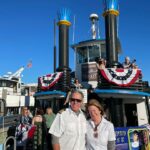 Captain Dan & Vicky Schade, Owners of Classic Boat Rides, Aboard The Navesink Queen