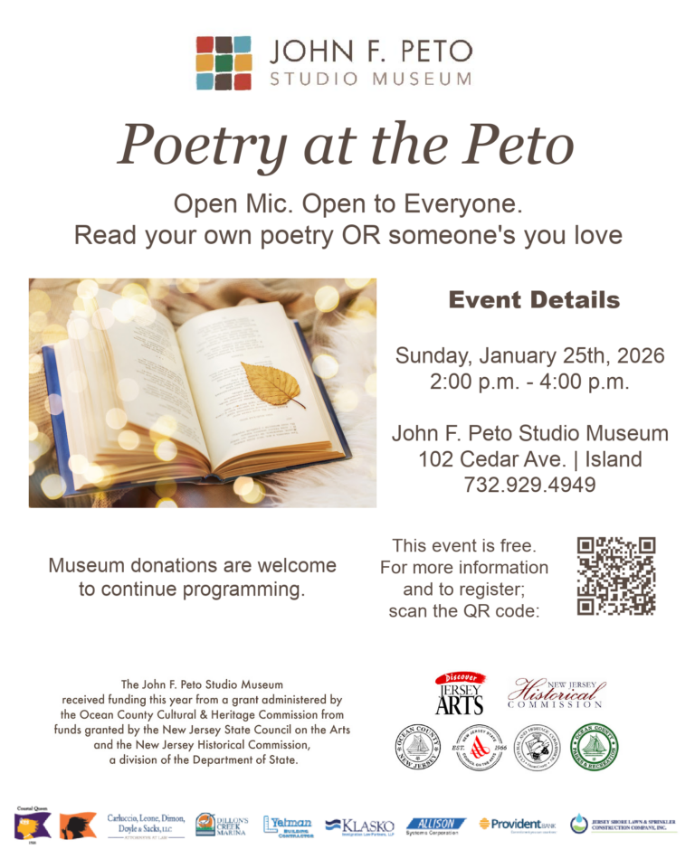 Poetry at the Peto