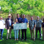 Surfrider check presentation at Monmouth University